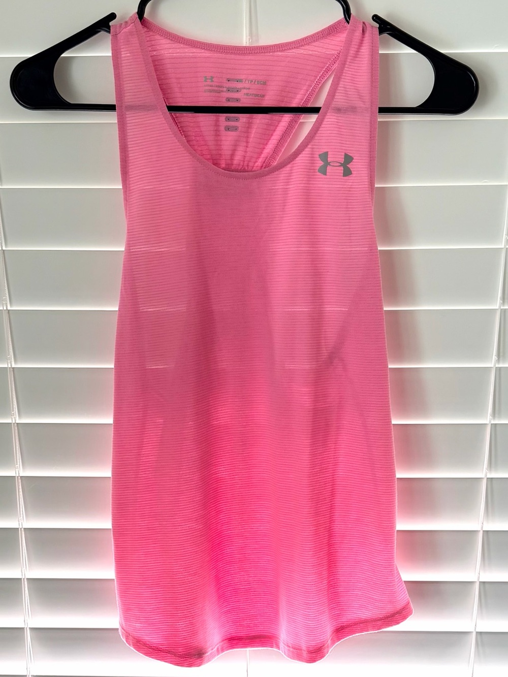 Under Armour Bright Pink Performance Tank Top-
